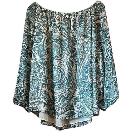 Philosophy floral cold shoulder blouse size 3XL - Picture 4 of 6